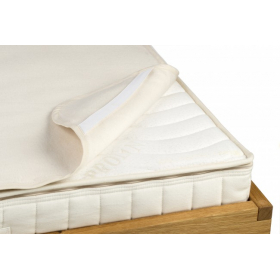 Mattress Top Protector 150 x 200 - Organic Cotton